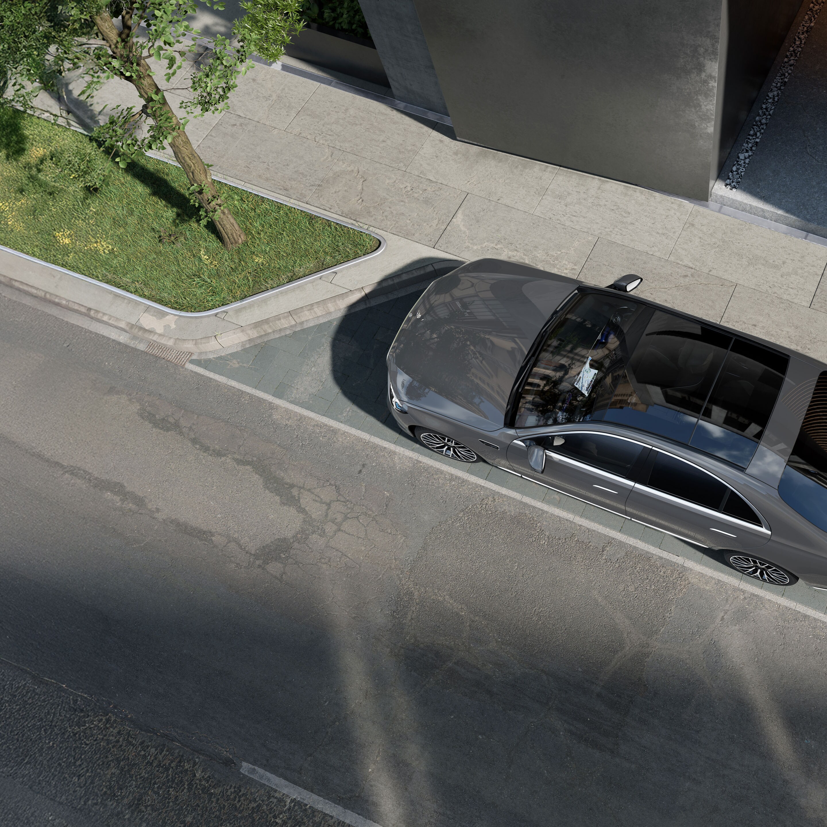 El exterior del nuevo Clase S Berlina de Mercedes-Benz.