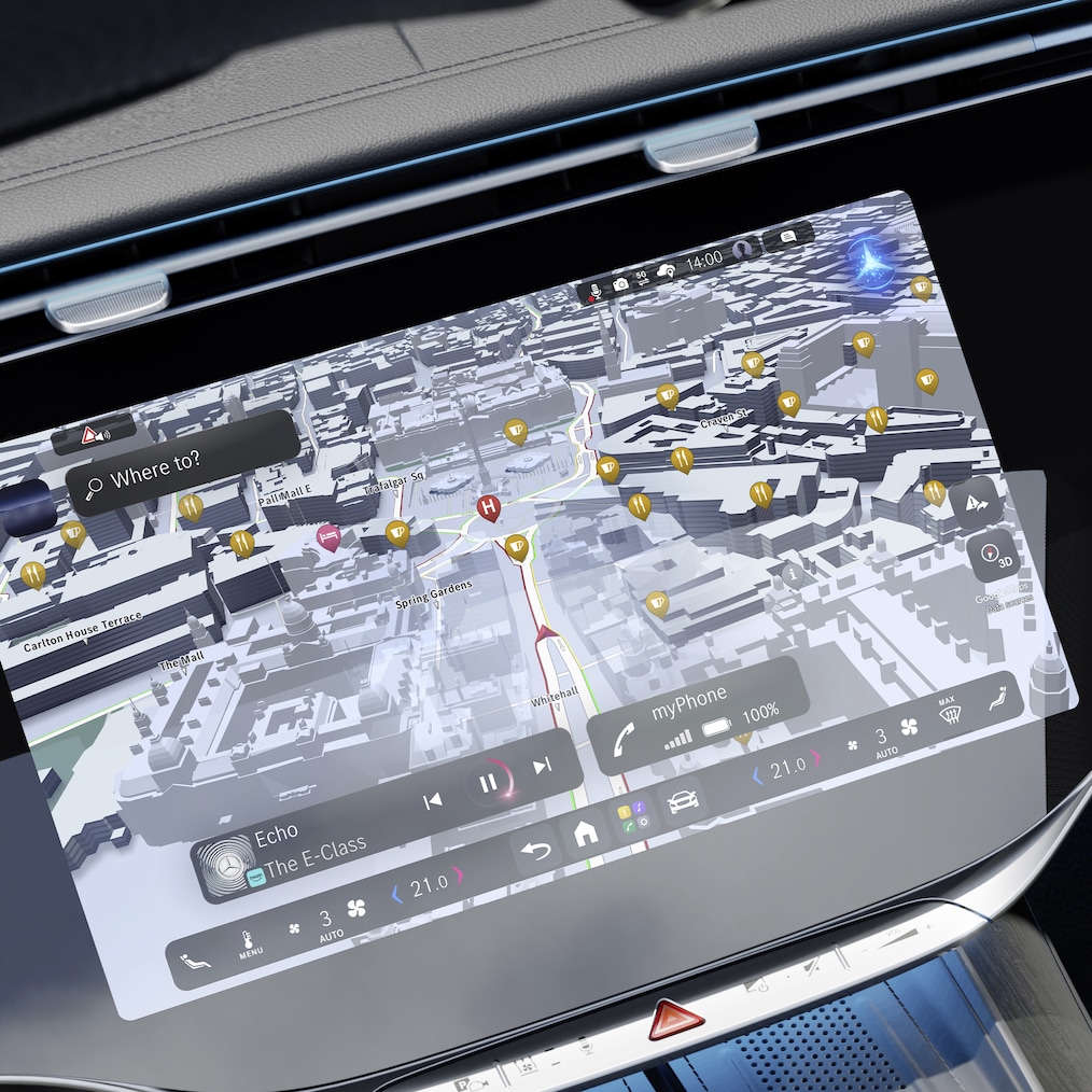 Asistente Virtual MBUX | Clase S Berlina | Mercedes-Benz