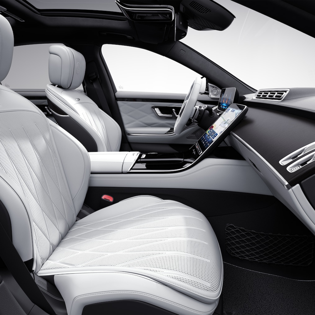 Vista literal del Mercedes-AMG S 63 E PERFORMANCE (para acabados exclusivos en pintura MANUFAKTUR).