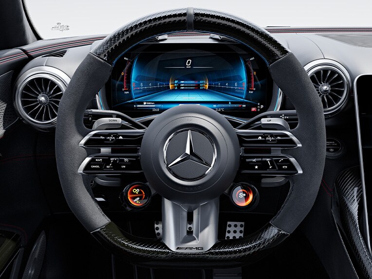 Volante AMG Performance del Mercedes-AMG SL Roadster.