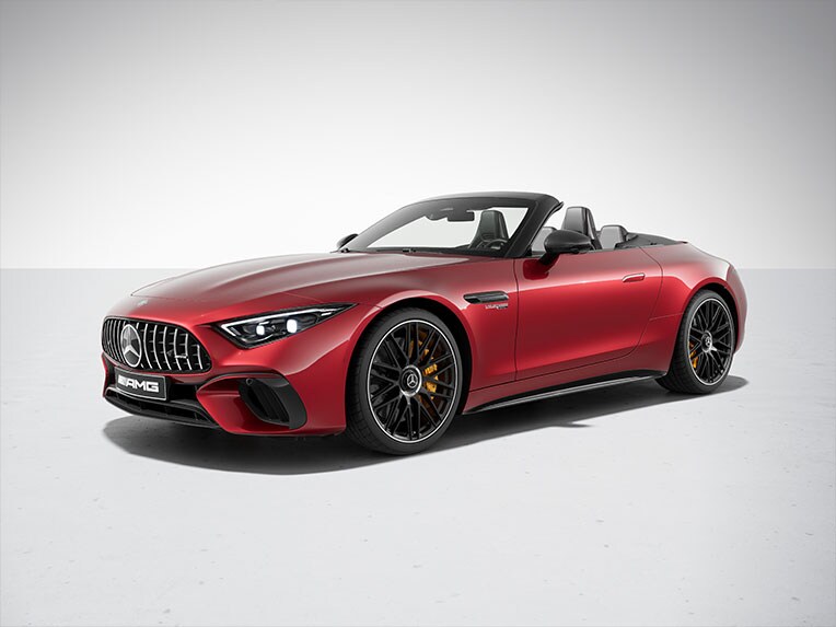El Mercedes-AMG SL 63 S E PERFORMANCE con el paquete de carbono AMG.