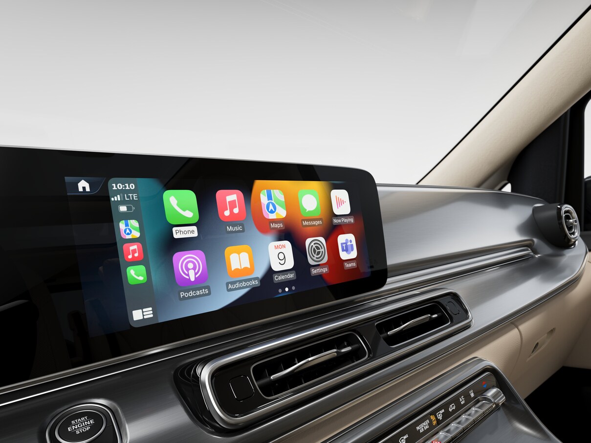 Paquete Smartphone Integration en la Clase V de Mercedes-Benz.