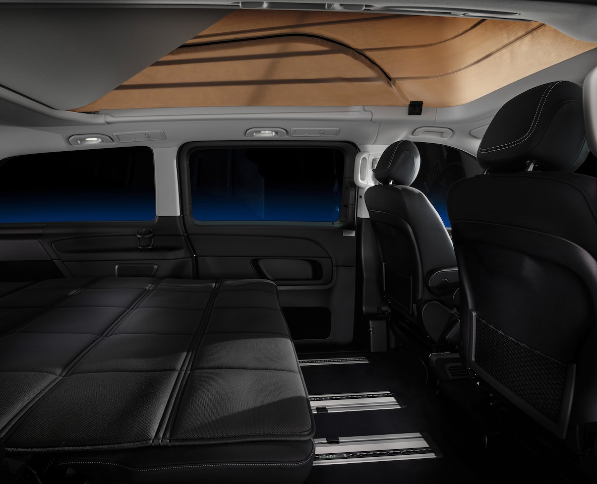 El banco de 3 plazas como litera de lujo en el Clase V Marco Polo HORIZON.