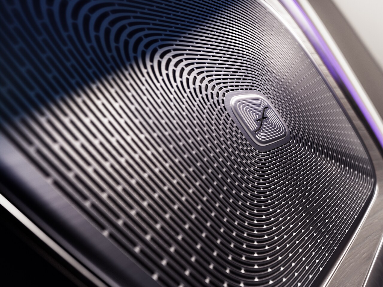 El sistema de sonido envolvente 3D Burmester® con 22 altavoces, 750 vatios de potencia de sistema y Dolby Atmos®.