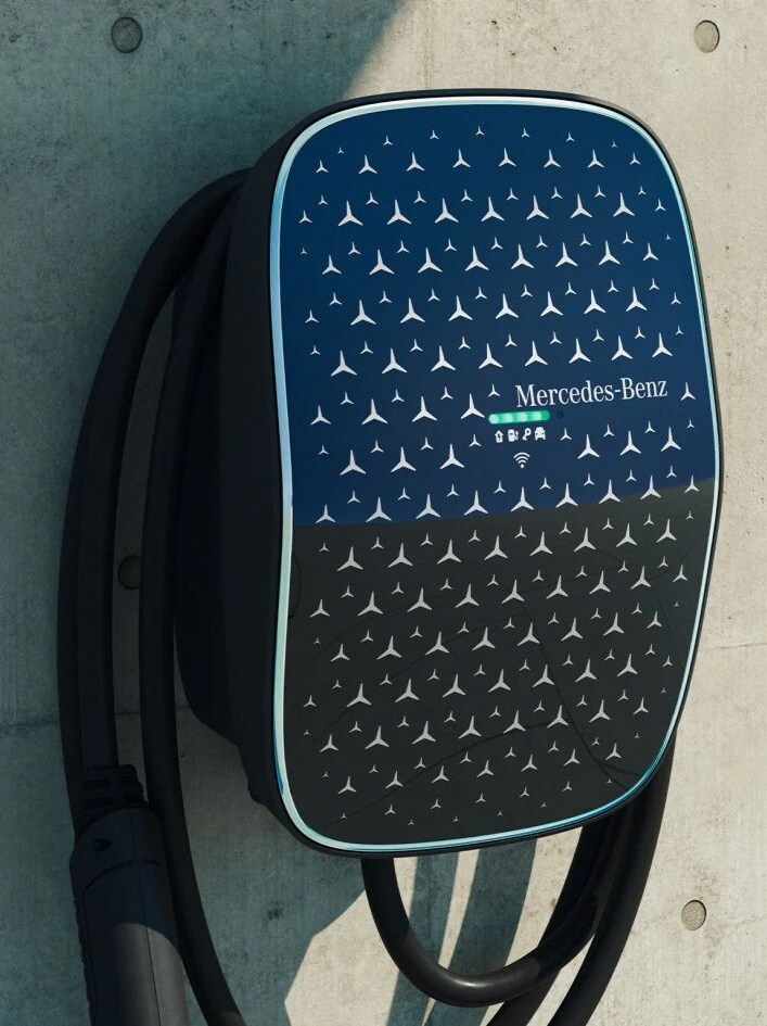 La Mercedes-Benz Wallbox basada en los principios de diseño de Mercedes-EQ