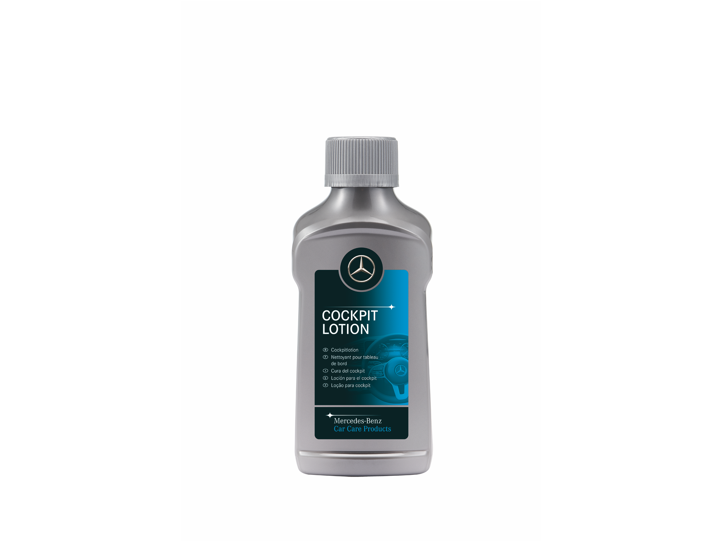 La loción para el puesto de conducción de Mercedes-Benz.
