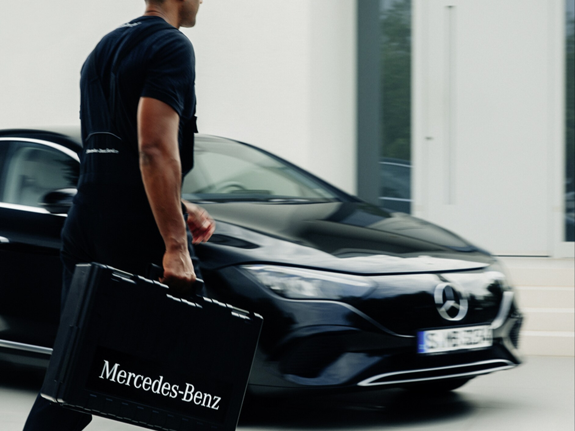 La Mercedes-Benz Wallbox, inspirada en el Mercedes-Benz design.