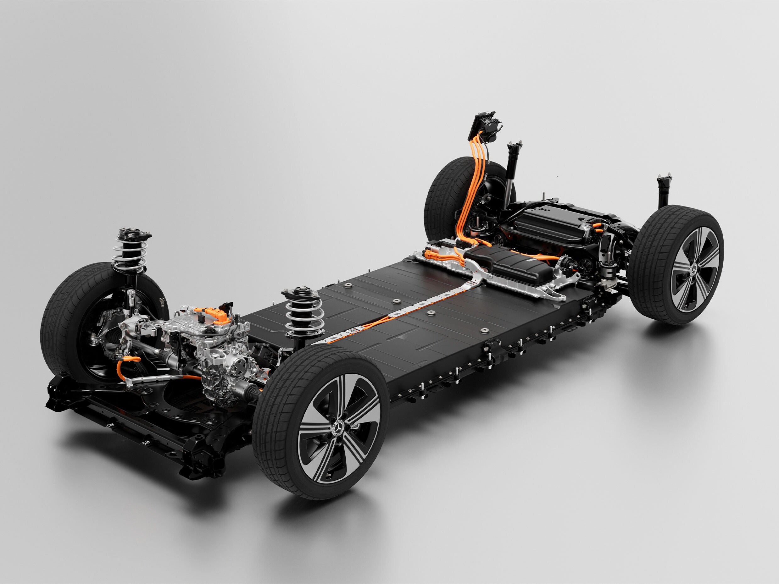 Visual de una cadena cinemática de Mercedes-Benz