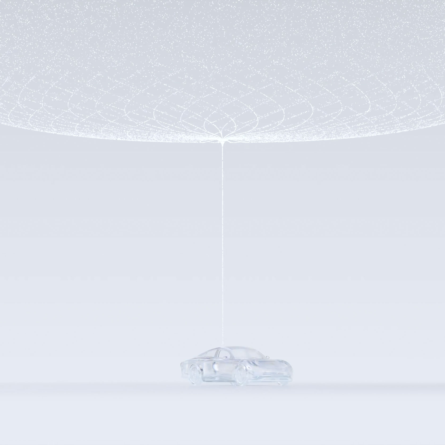 Actualizaciones inalámbricas | Tecnología | Mercedes-Benz Gráfica de un dije Mercedes-Benz.