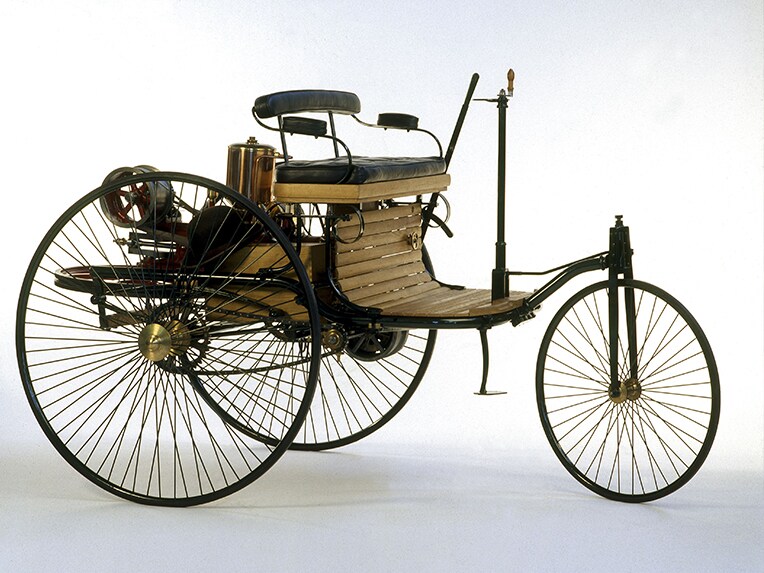 Coche a Motor Patentado Benz de 1886.
