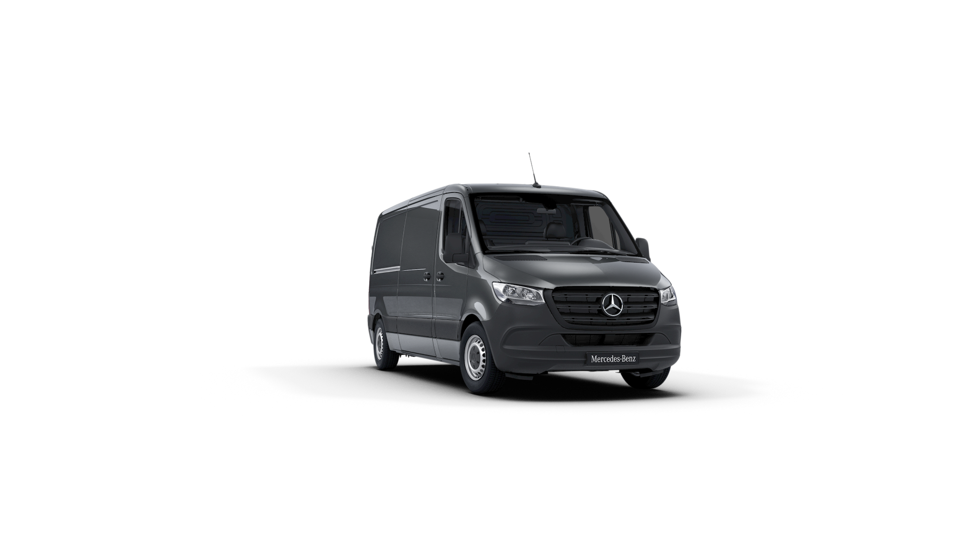 Explora el furgón Sprinter de Mercedes-Benz Furgón Mercedes-Benz Sprinter en gris oscuro
