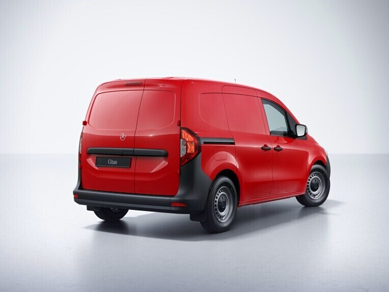La cámara de marcha atrás de la Mercedes-Benz Citan Furgón.