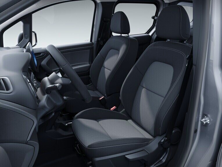 El paquete de confort para los asientos en la Mercedes-Benz Citan Furgón.