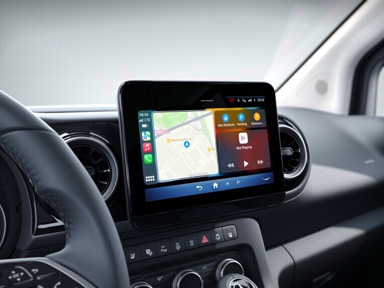 Integración de Smartphone en la Mercedes-Benz Citan Furgón.