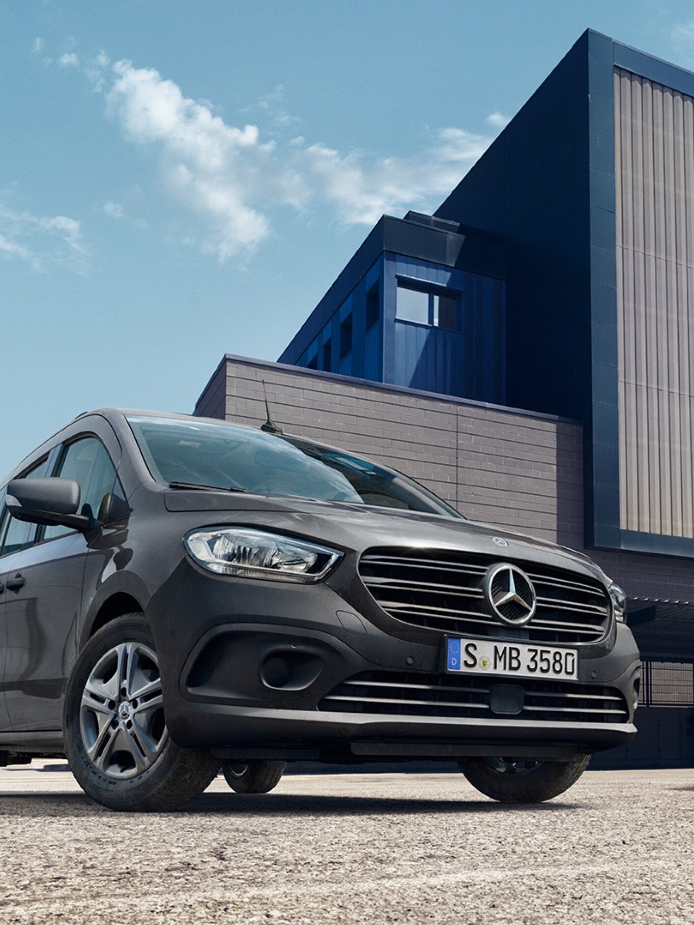 La Mercedes-Benz Citan Tourer en acción.