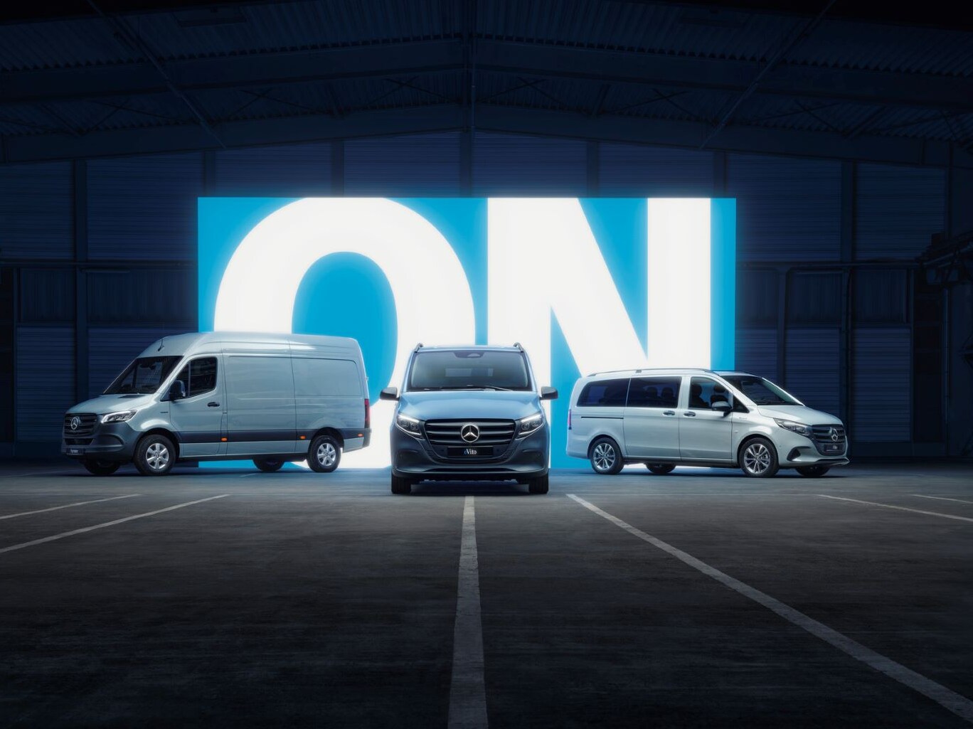 Furgones eléctricos, Mercedes-Benz eSprinter, eVito y eCitan