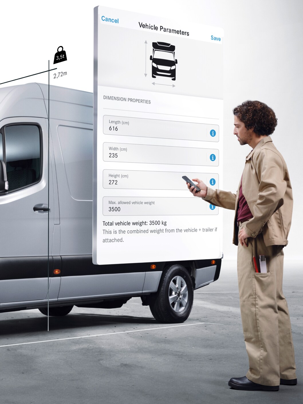 Los Digital Extras para la eSprinter Chasis Mercedes-Benz.