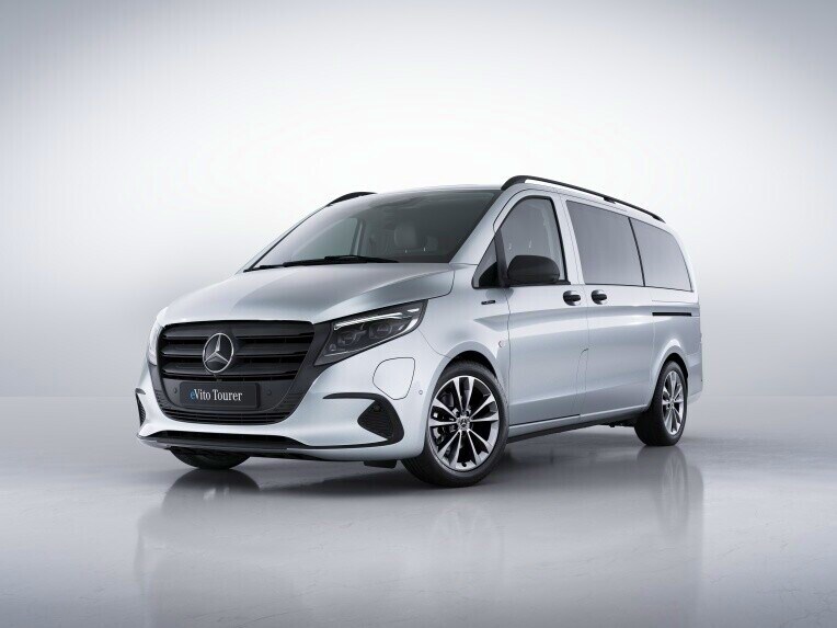 Por supuesto, también puedes financiar la eVito Tourer. Solicita una oferta personal a tu concesionario Mercedes-Benz.