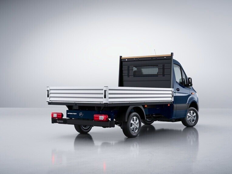 La Mercedes-Benz Sprinter Chasis con tracción integral 4x4 con Torque-on-Demand.