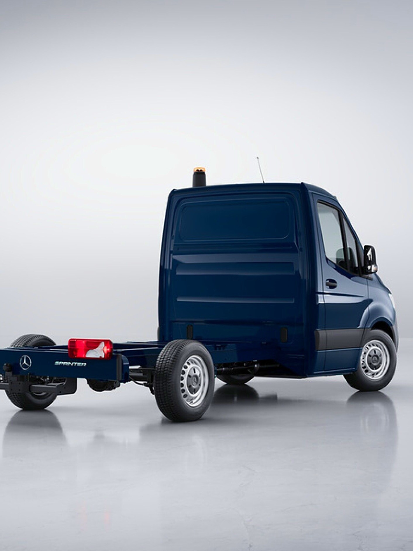 La Mercedes-Benz Sprinter Chasis.