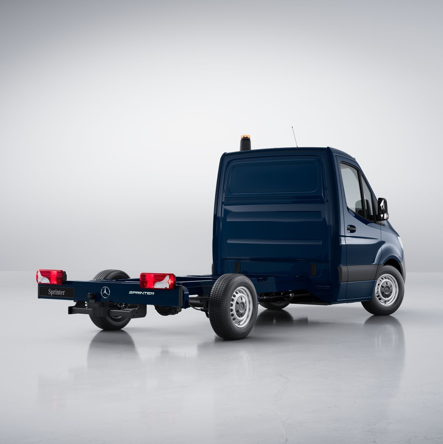La Mercedes-Benz Sprinter Chasis.
