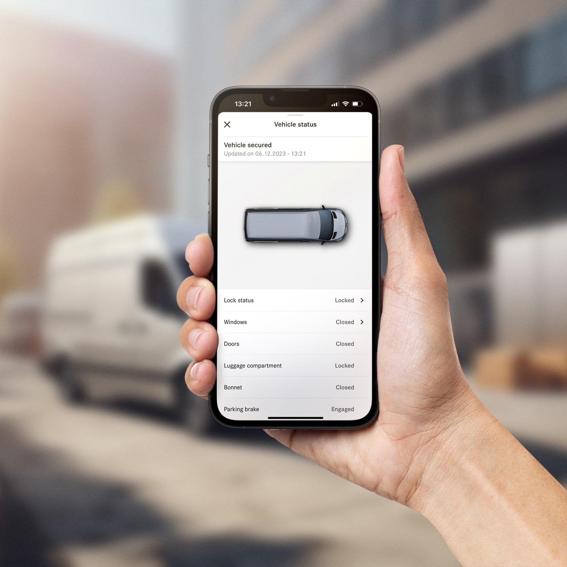 Extras Digitales | Sprinter Furgón | Mercedes-Benz Extras Digitales para una furgoneta Mercedes-Benz.