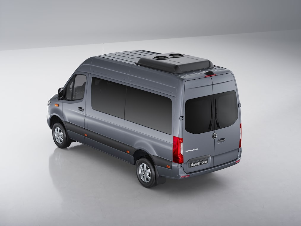 Mercedes-Benz Sprinter Tourer con tracción integral 4x4 con Torque-on-Demand.