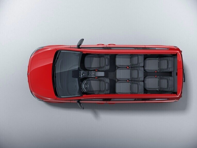 El habitáculo de la Mercedes-Benz Citan Tourer.