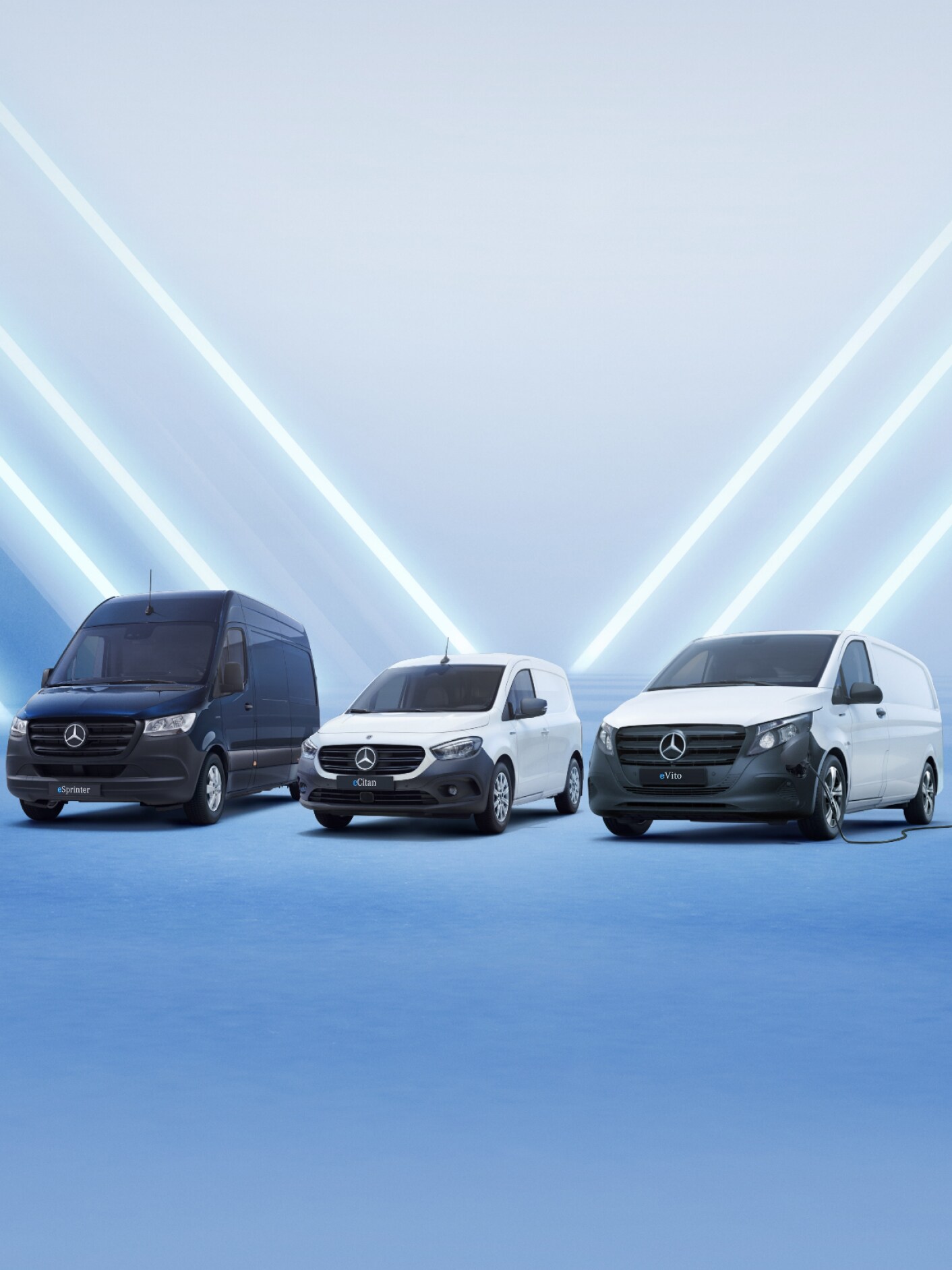 Furgonetas eléctricas, Mercedes-Benz eSprinter, eVito y eCitan