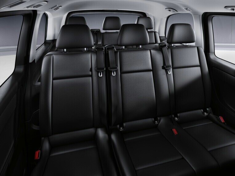 El habitáculo de la Mercedes-Benz Vito Tourer.