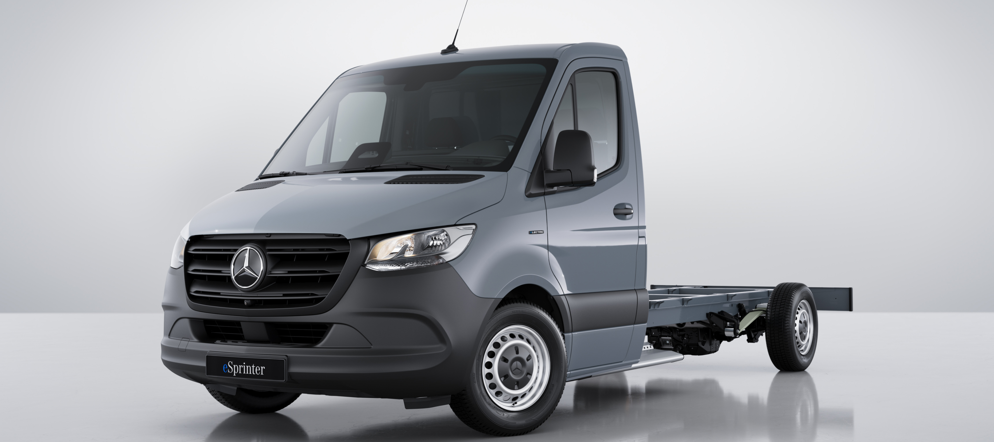 Comparación de vehículos | eSprinter Chasis | Mercedes-Benz La eSprinter Chasis Mercedes-Benz.