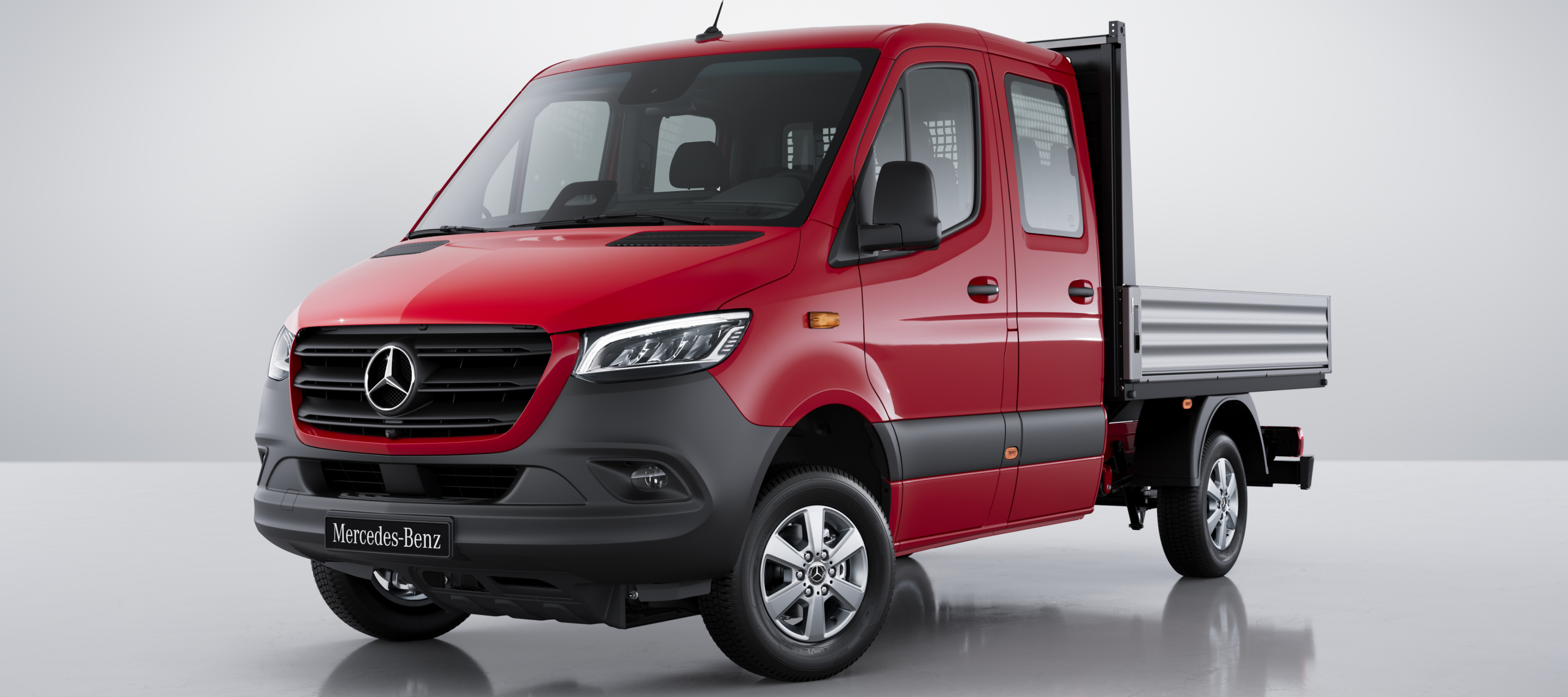 Comparación de vehículos | Sprinter con caja abierta | Mercedes-Benz Mercedes-Benz Sprinter con caja abierta.