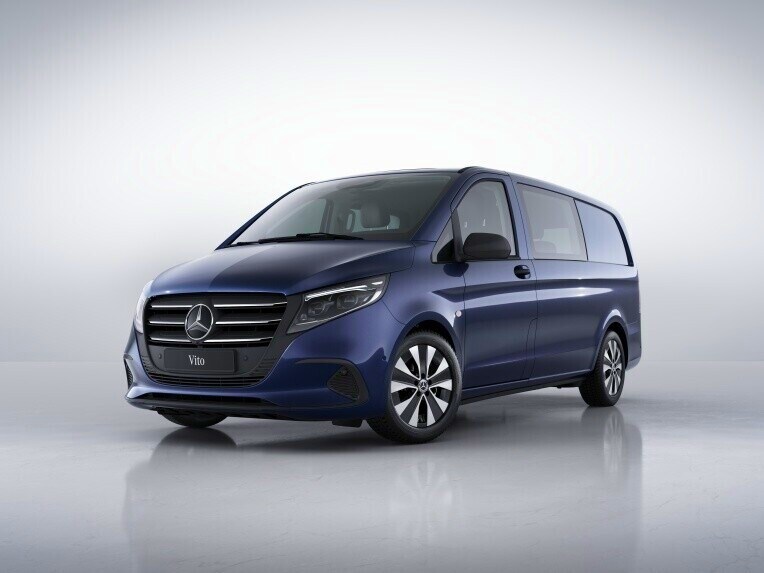 El tren de rodaje de confort de la Mercedes-Benz Vito.