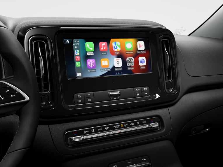 El sistema multimedia MBUX de la Mercedes-Benz Vito.