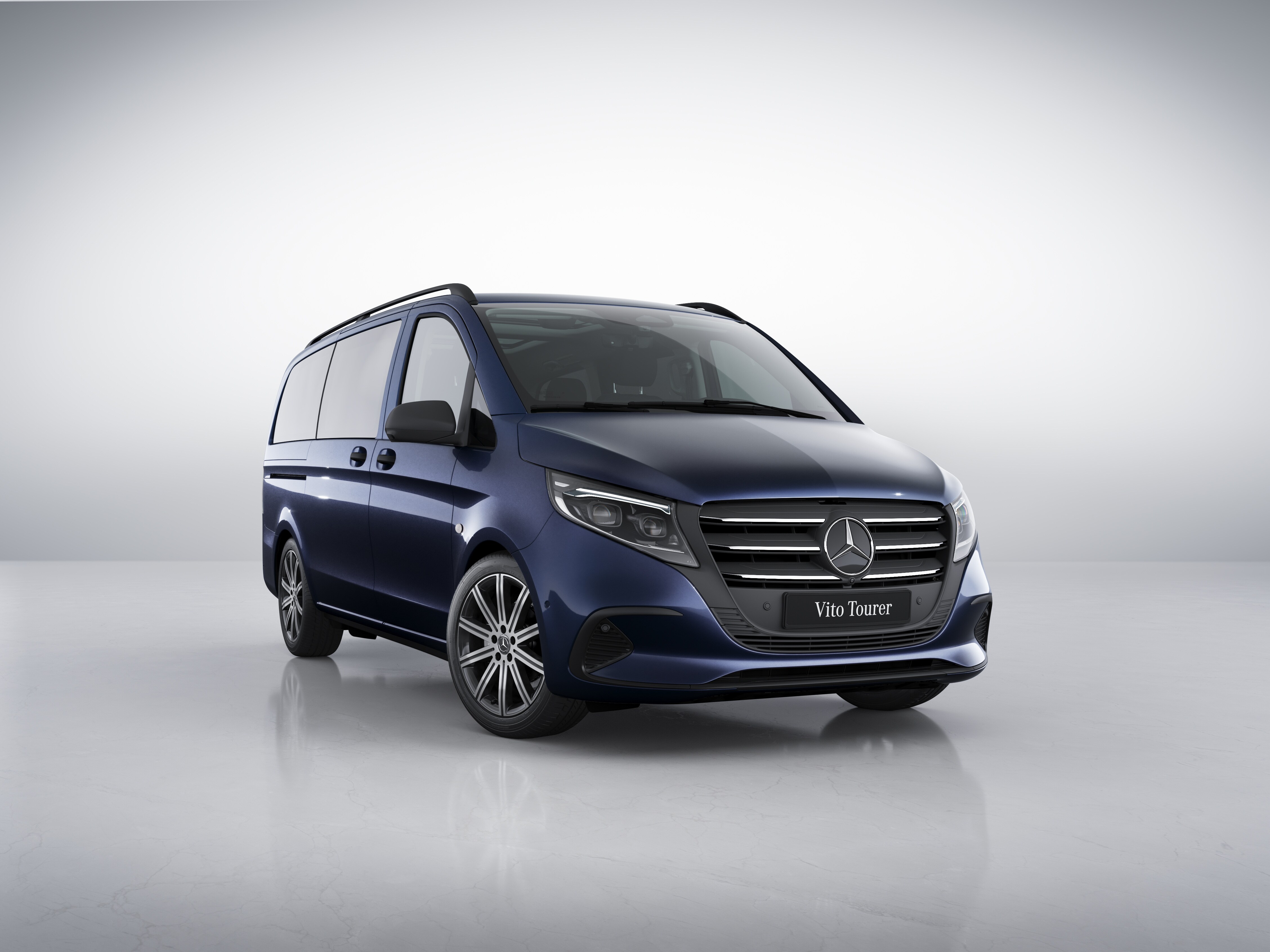 El tren de rodaje deportivo de la Mercedes-Benz Vito.
