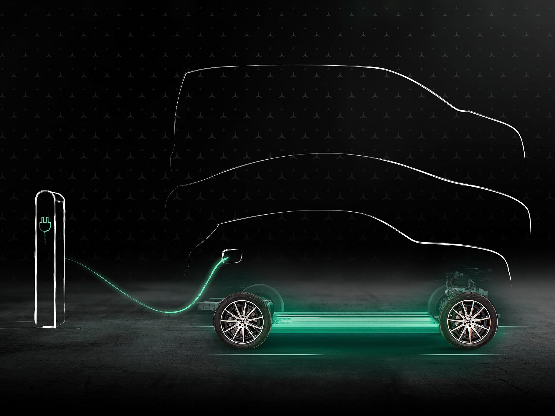 Green Charging para furgonetas Mercedes-Benz.