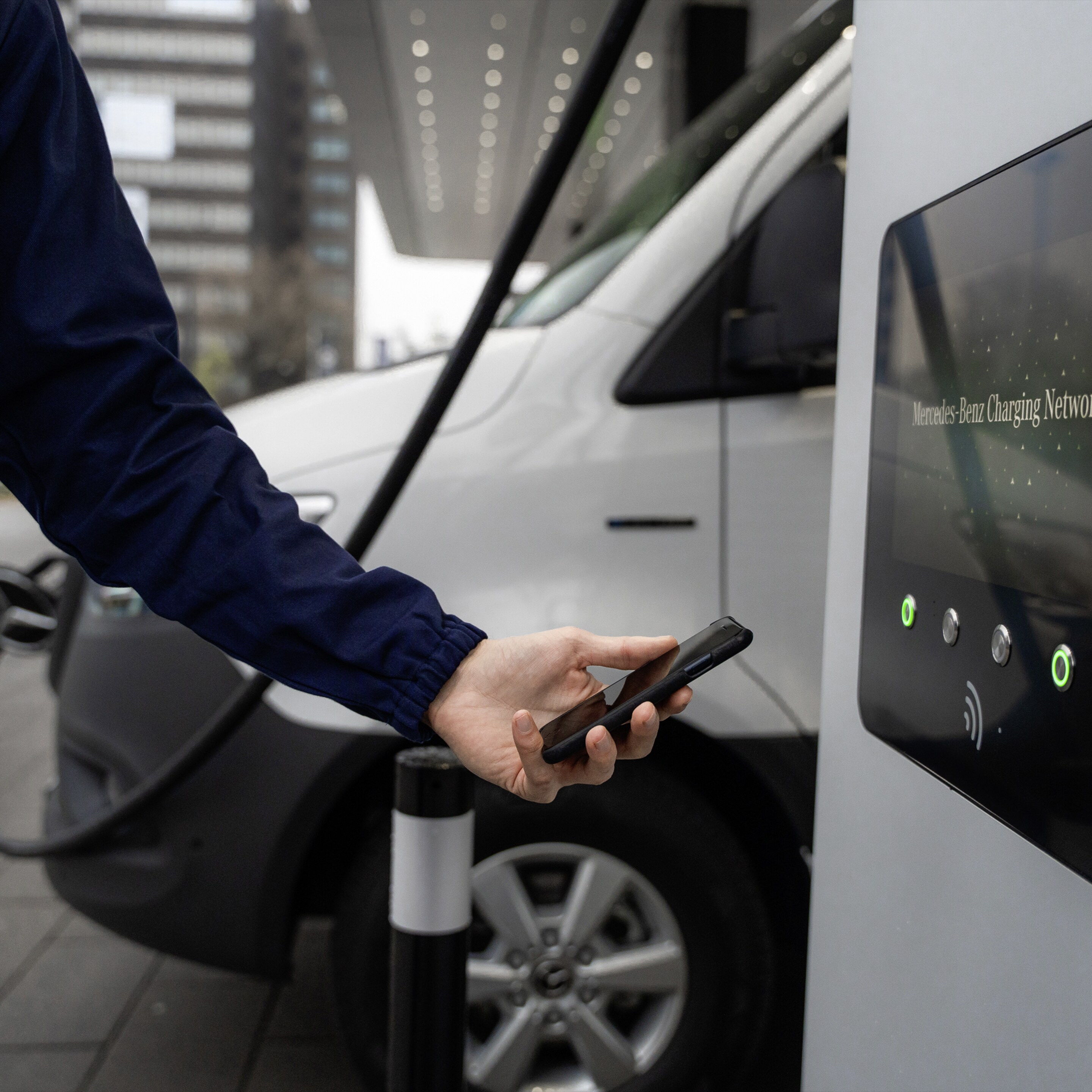 La Mercedes-Benz App para Mercedes-Benz Vans.