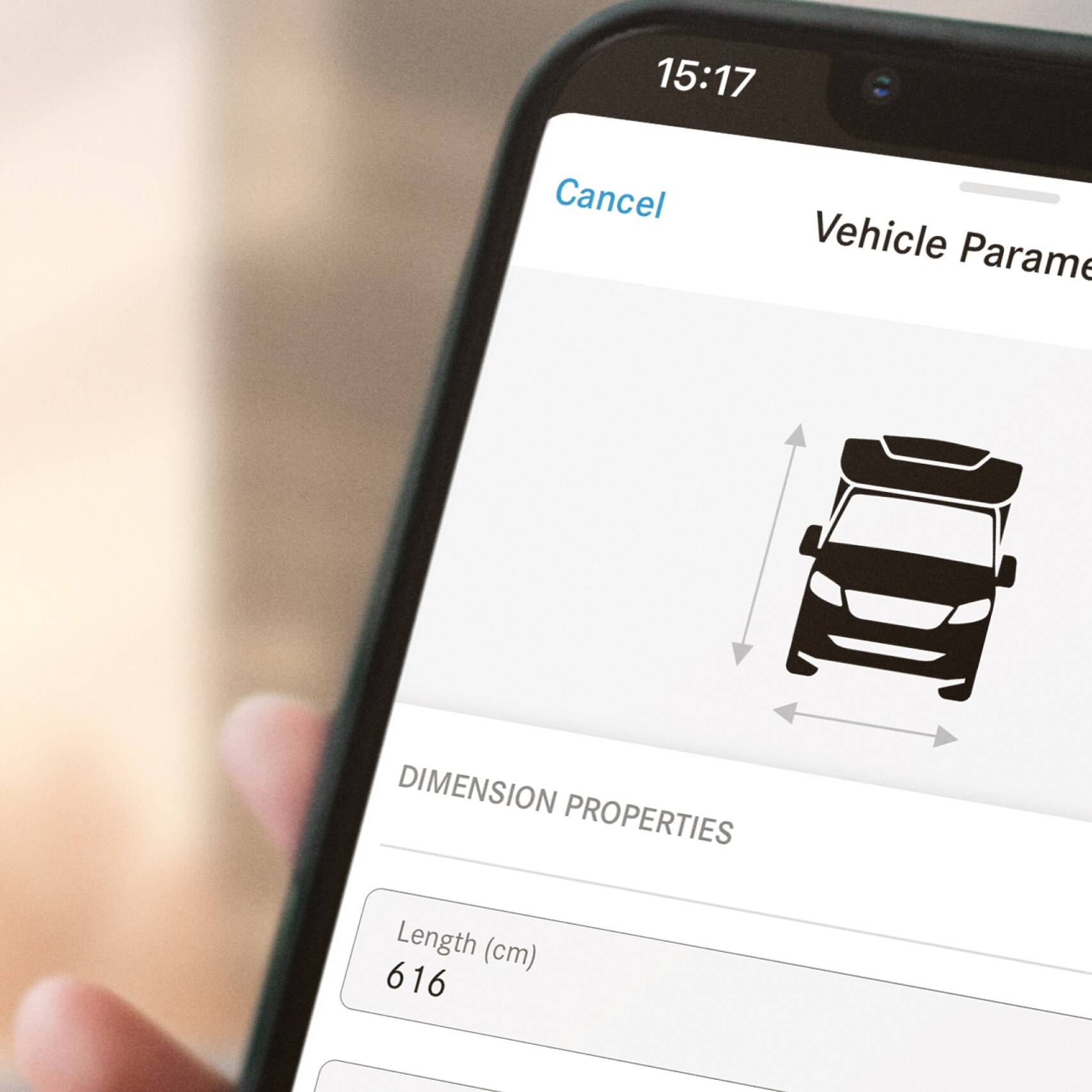 El extra digital Navegación para remolques y vehículos de gran tamaño de Mercedes-Benz.