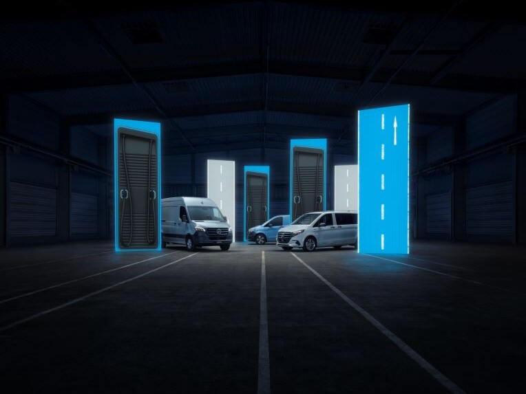 Las furgonetas eléctricas de Mercedes-Benz