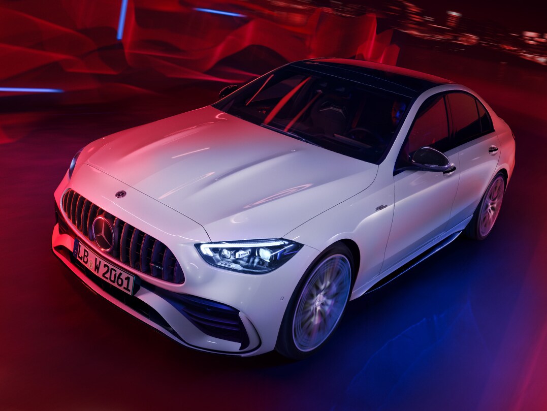 La imagen muestra el Mercedes-AMG Clase C Berlina.