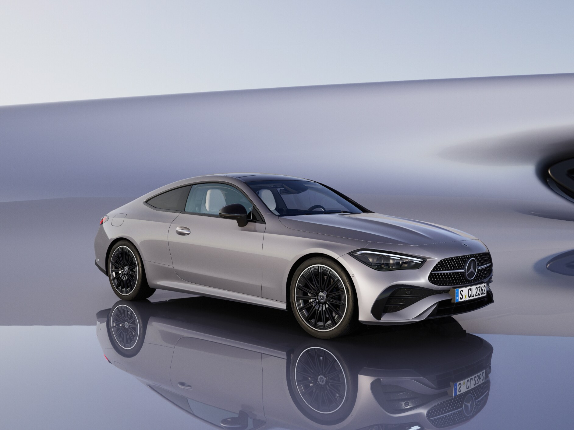 La imagen muestra el CLE Coupé de Mercedes-Benz