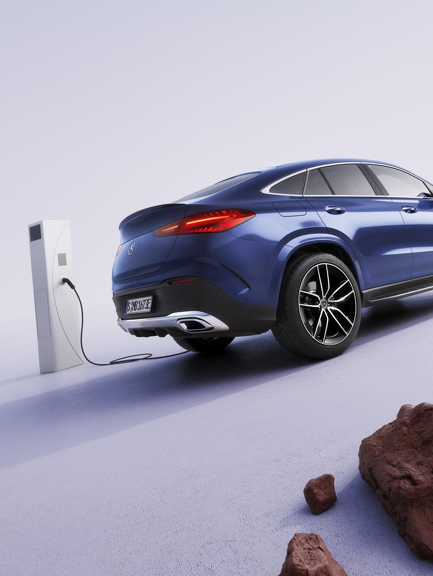La imagen muestra un GLE COUPÉ