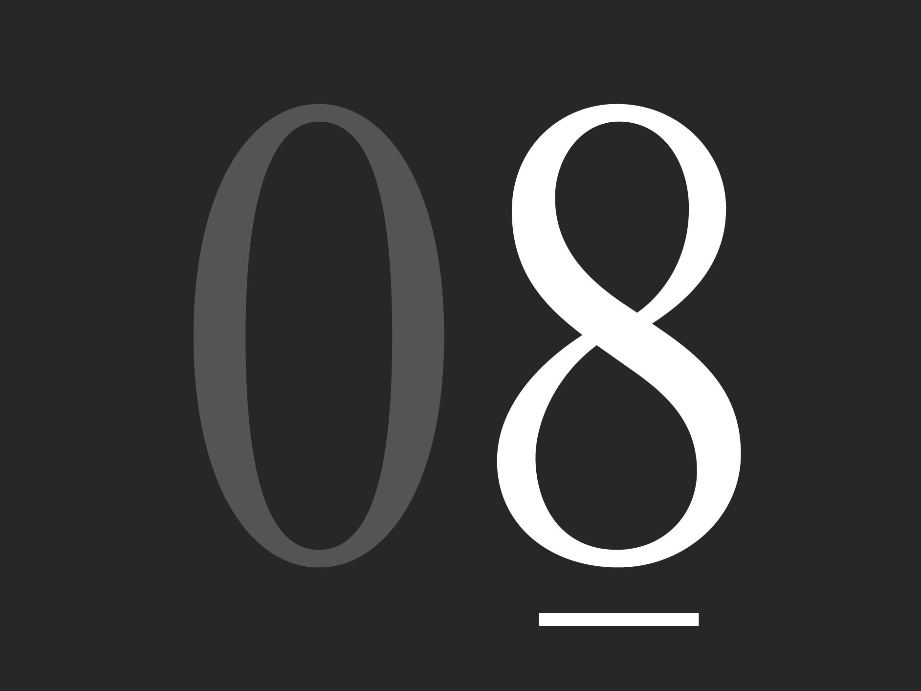 El gran número 8.