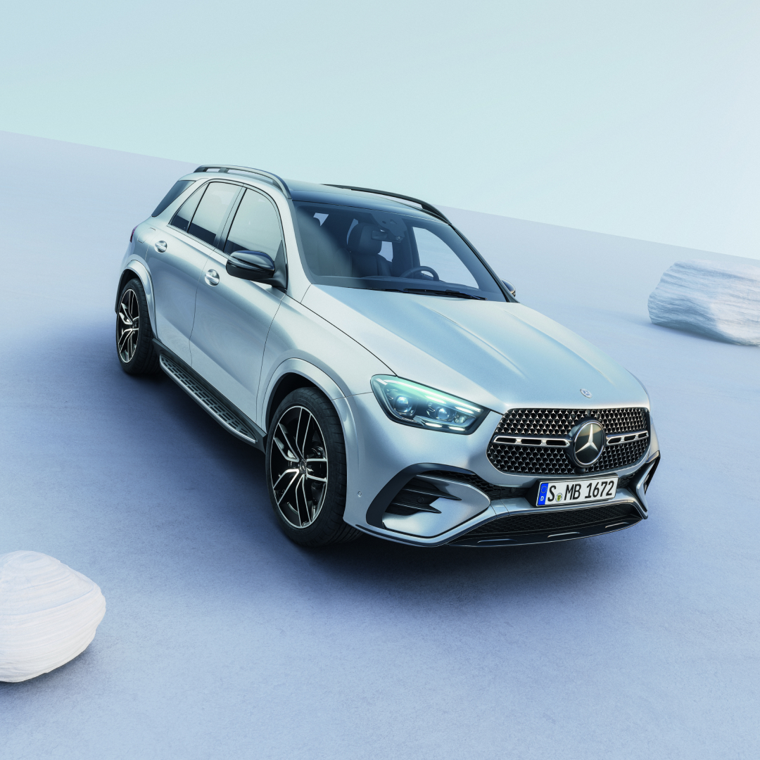 GLE | Mercedes-Benz La imagen muestra un GLE gris de Mercedes-Benz