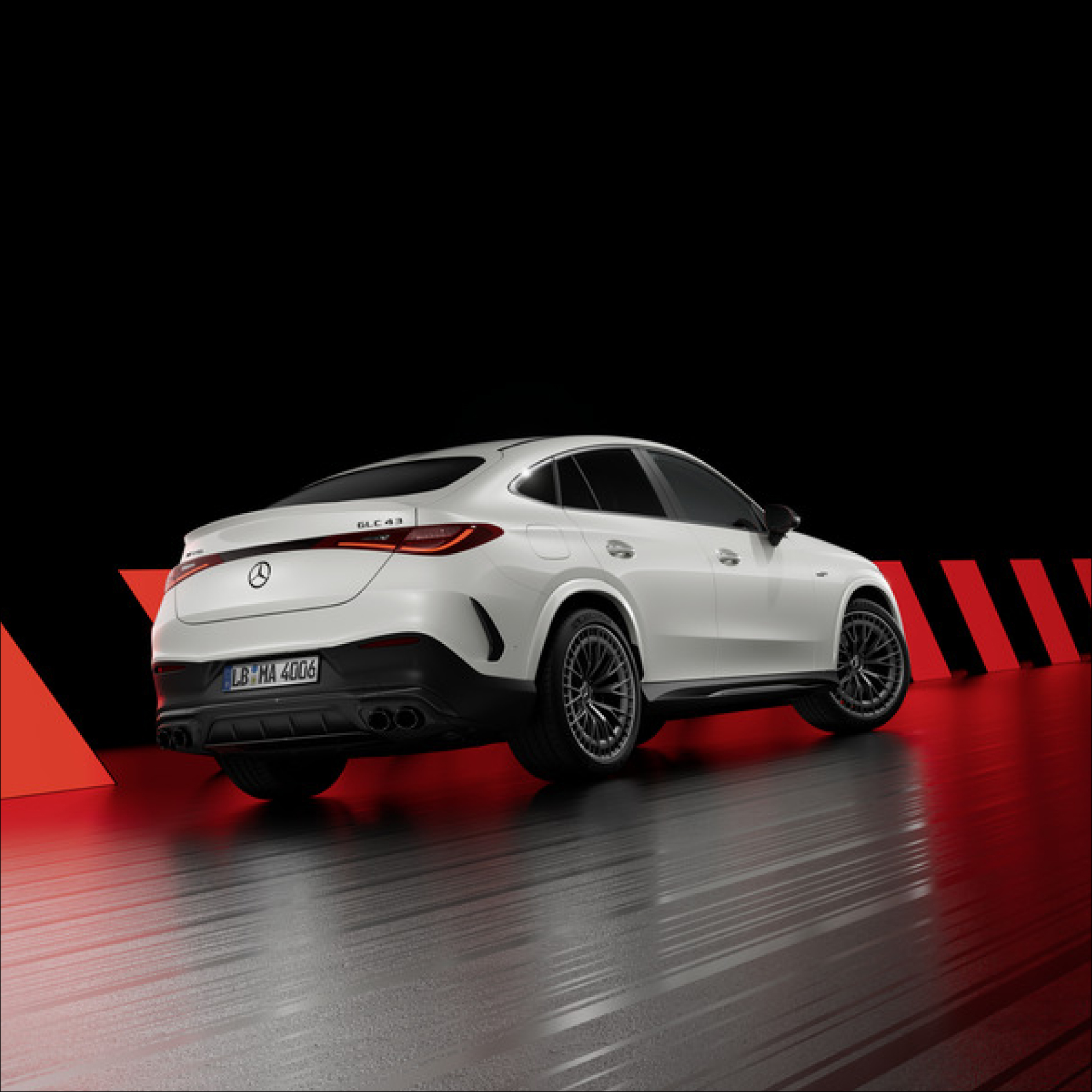 GLC Coupé | Mercedes-AMG Vista lateral del Mercedes-AMG GLC 43 4MATIC Coupé