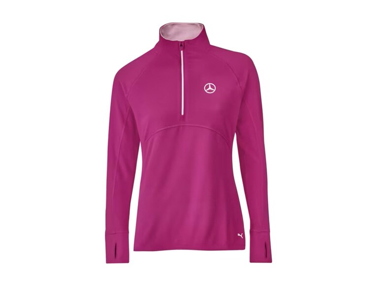 sudadera de golf de señora con las estrella de Mercedes-Benz