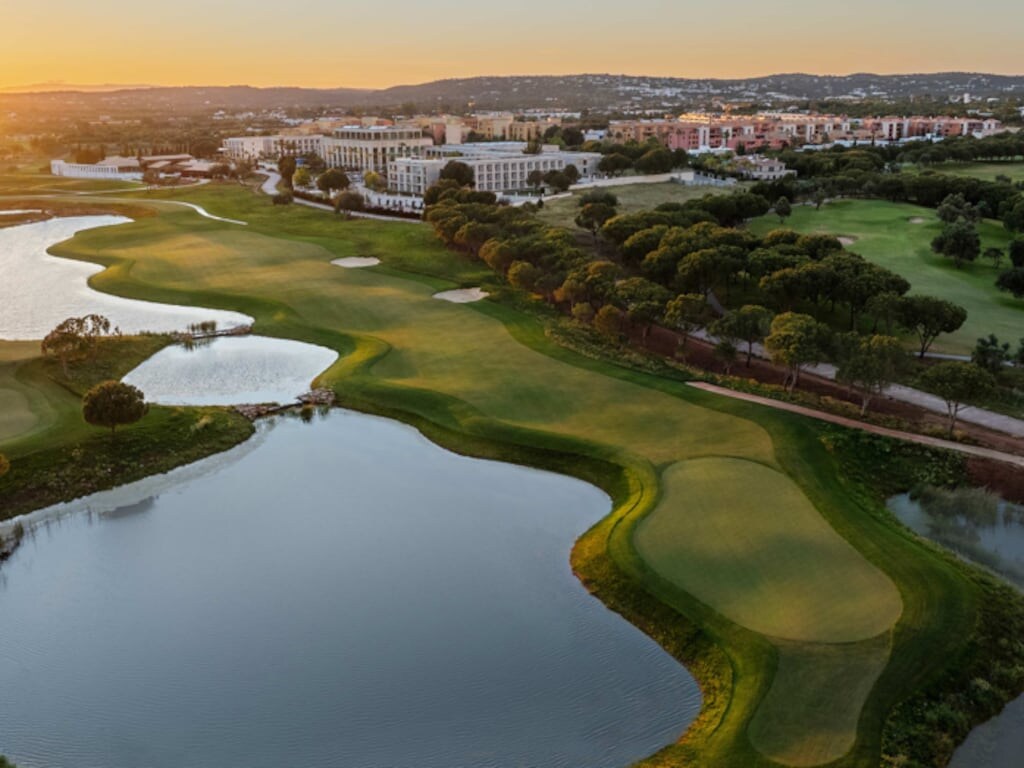 Visual área de un campo de golf