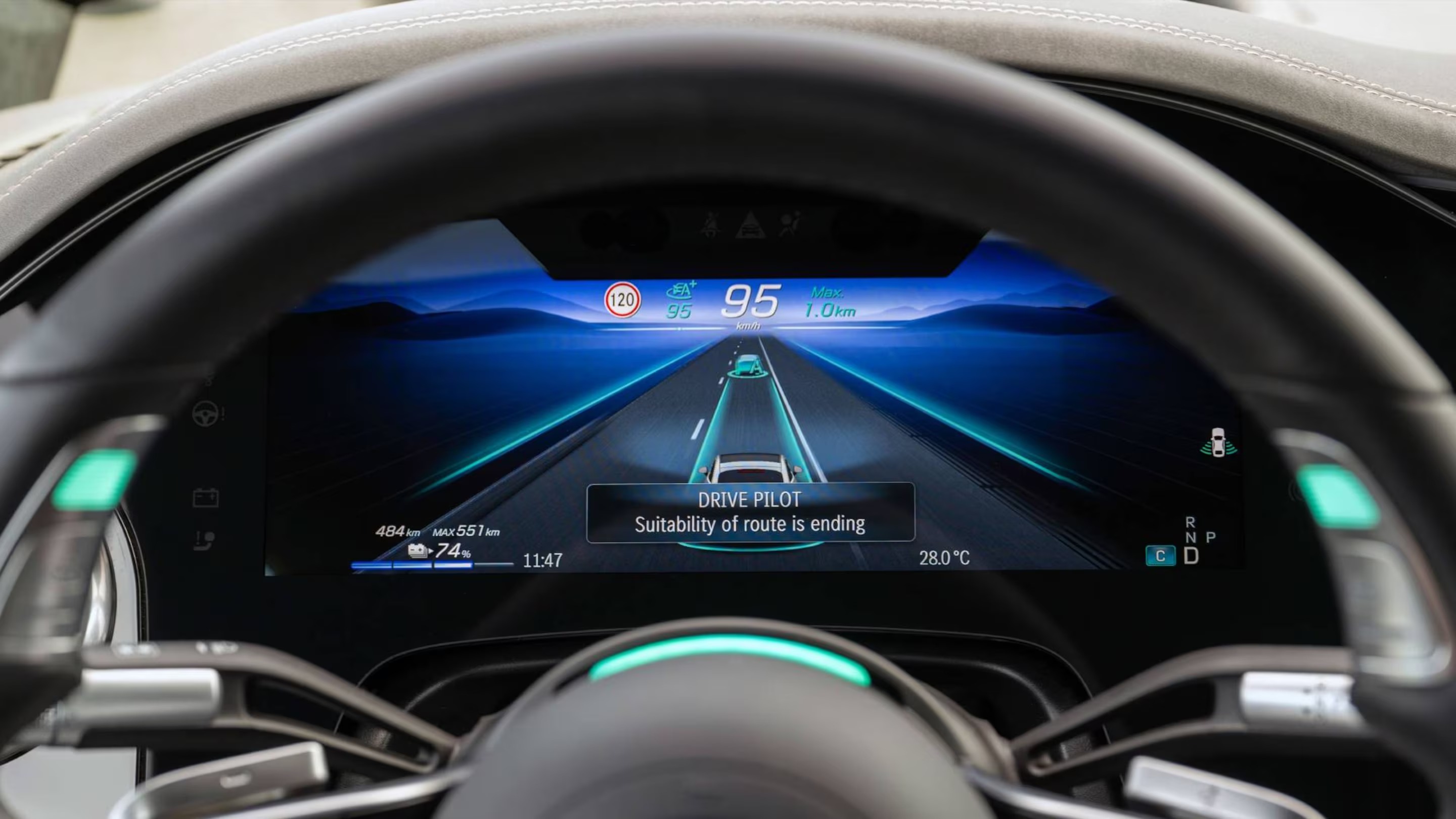 Drive Pilot | Mercedes-Benz El Drive Pilot en un Mercedes-Benz