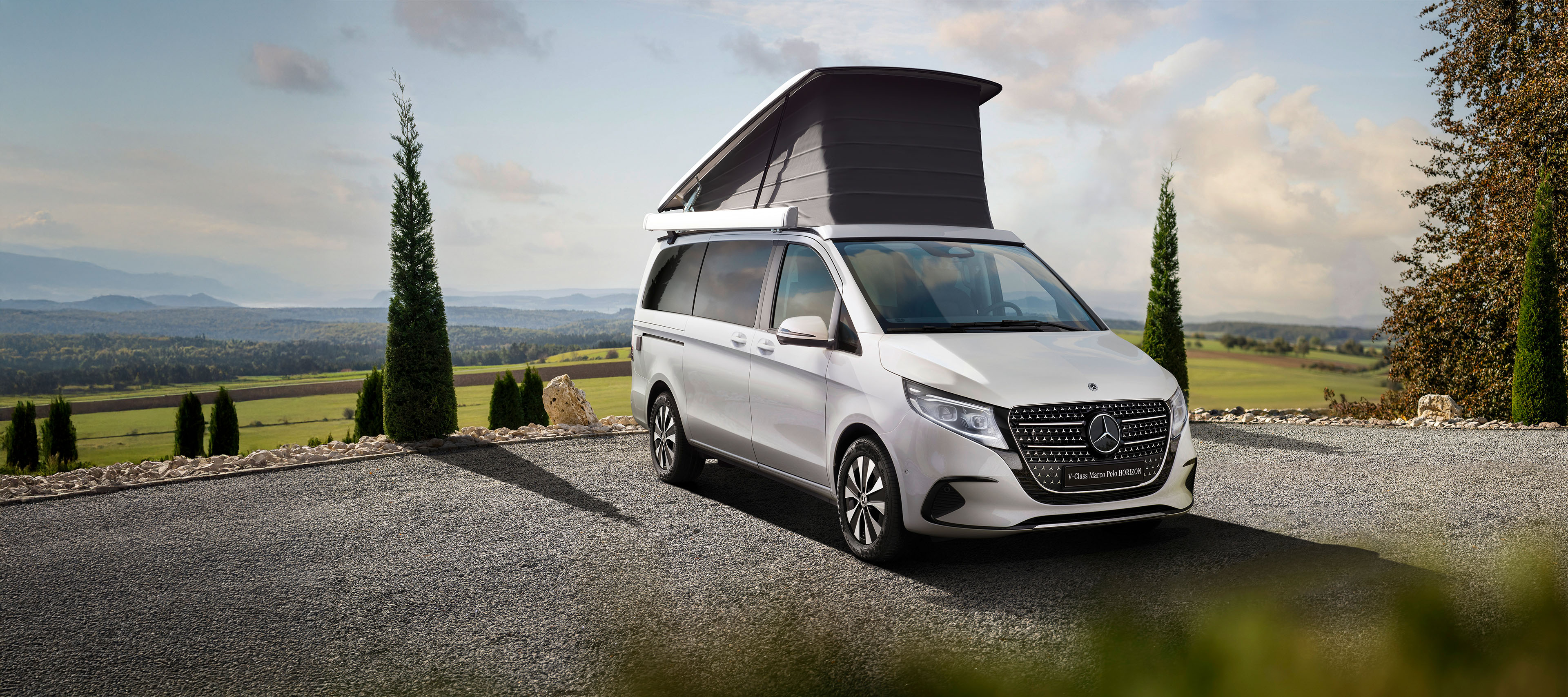 Mercedes‑Benz Clase V Marco Polo Horizon Clase V Marco Polo Horizon estacionada en exterior