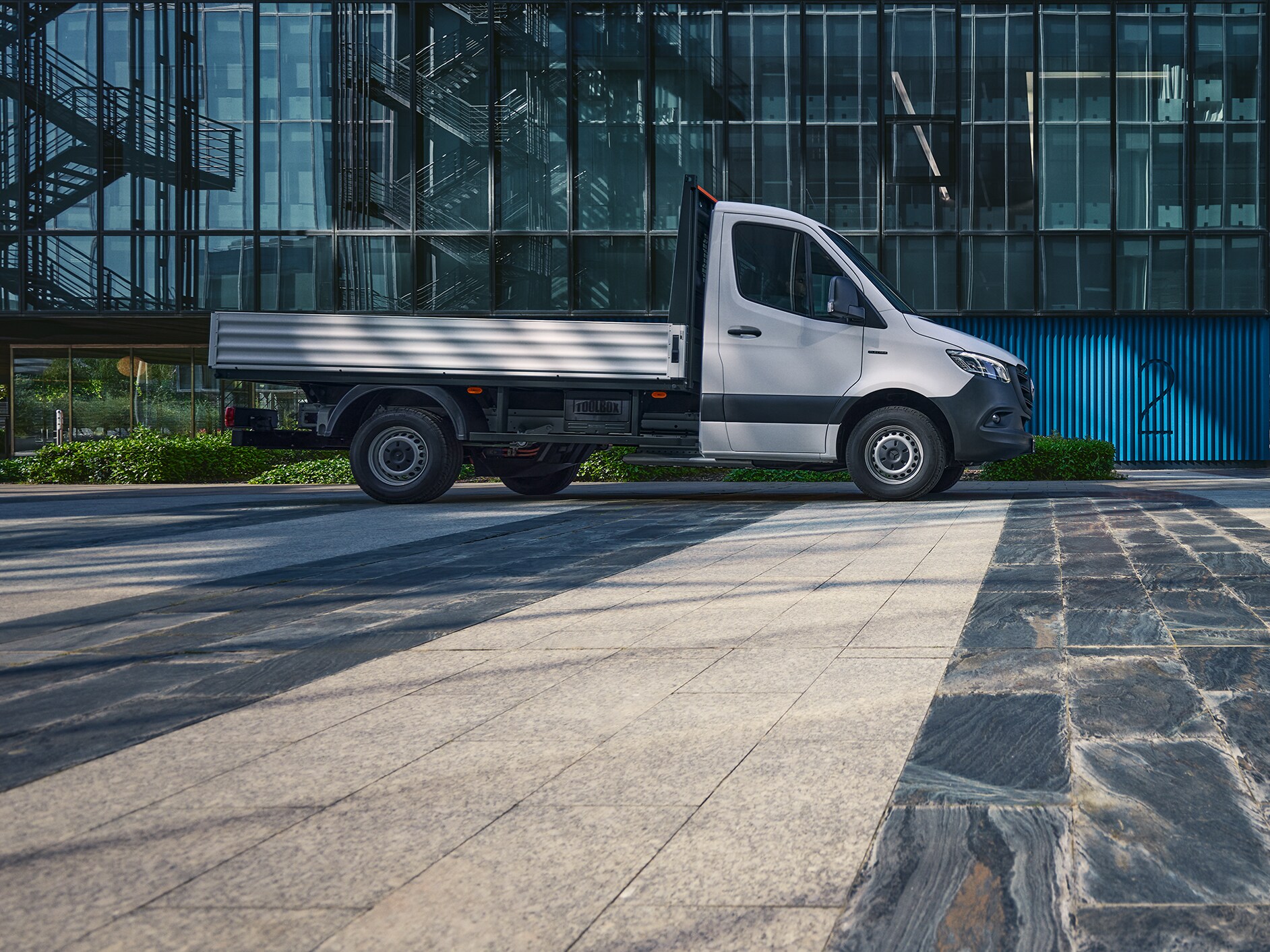 Sprinter con caja abierta | Mercedes-Benz Vans